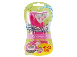 Xtreme3 Beauty Sensitive Lâminas De Barbear, 6 Unidades Wilkinson