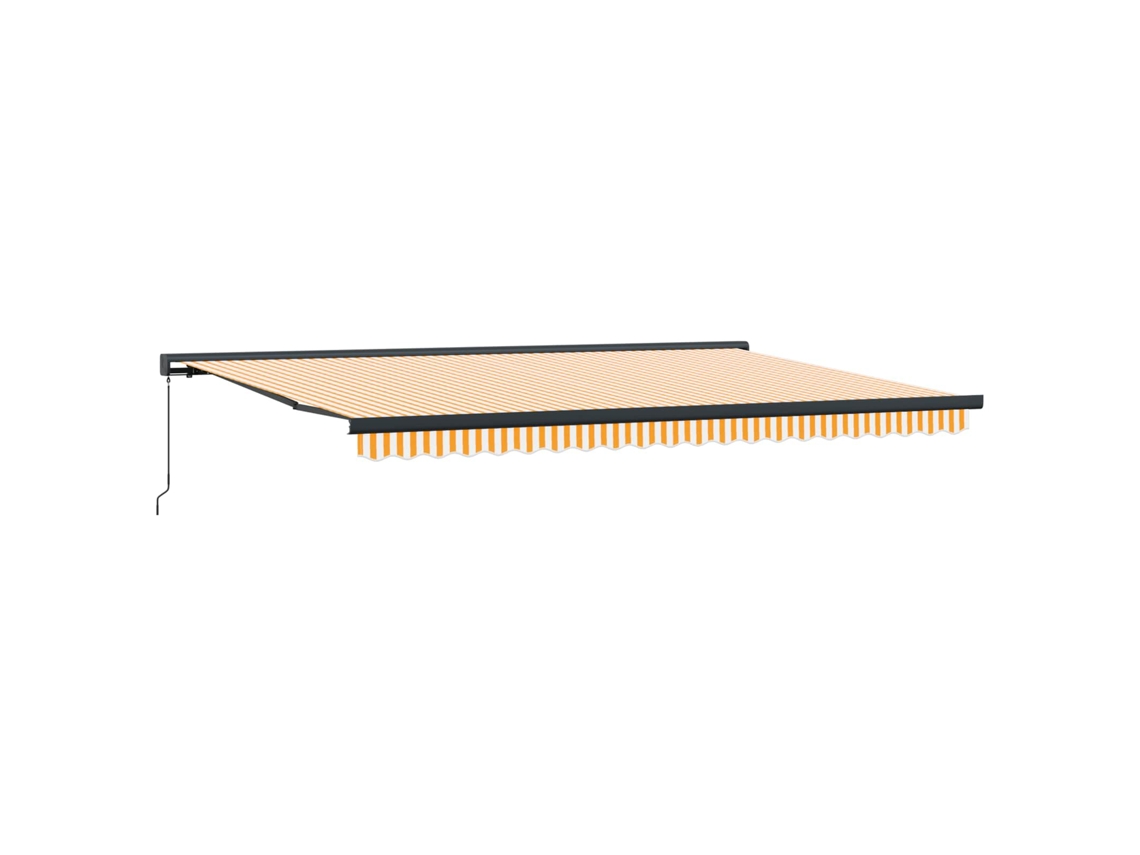 Retractable Awning, Retractable Awnings Vidaxl Multicolor Tecido (5 X 3 M)