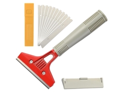 Raspador Industrial 10 Lâminas, Raspador De Papel De Parede, Raspadores De Vidro Vermelho