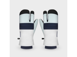 Luvas De Ski De 3 Dedos Homem E Mulher Glisse White Branco Siroko