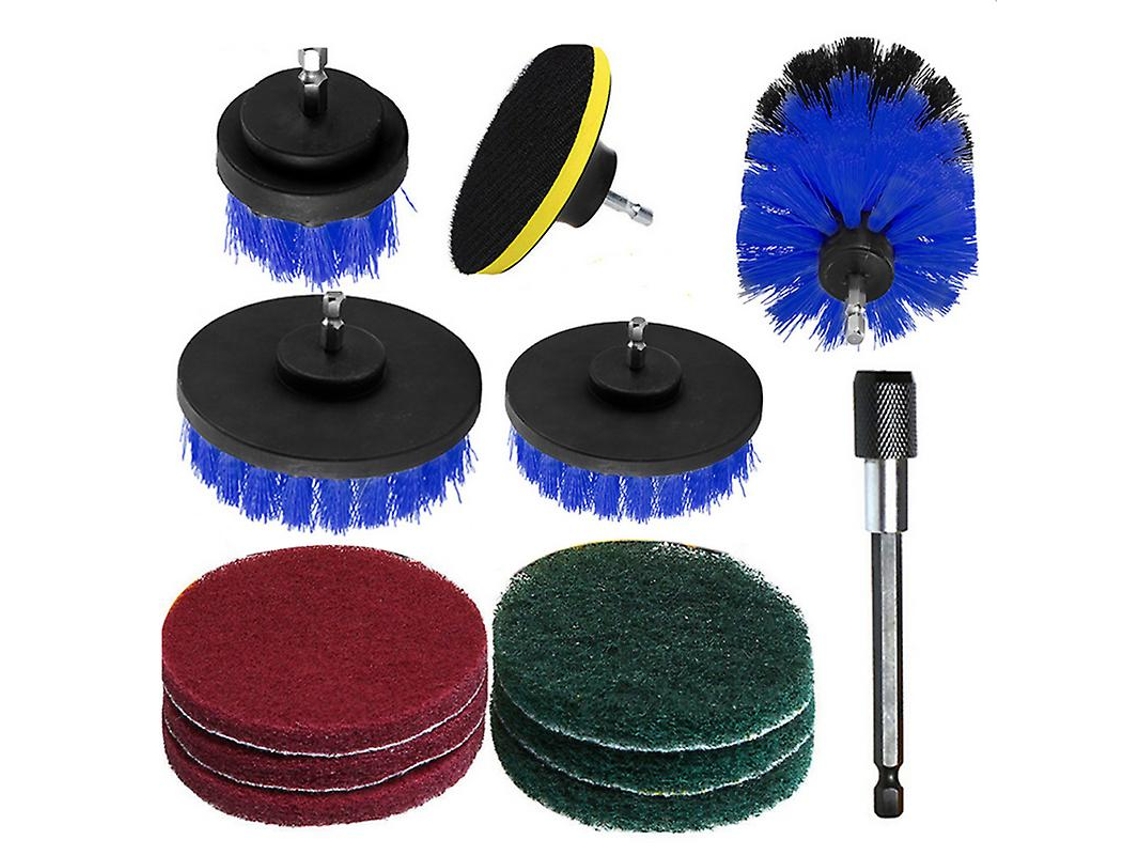 Acessório de Escova de Broca Elétrica 12Pcs para Mármore de Azulejo ALLINLESS
