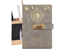 Agenda Com Cadeado Caderno A5 Para Informações Pessoais Privacidade Ideal Adolescentes, Escritores,