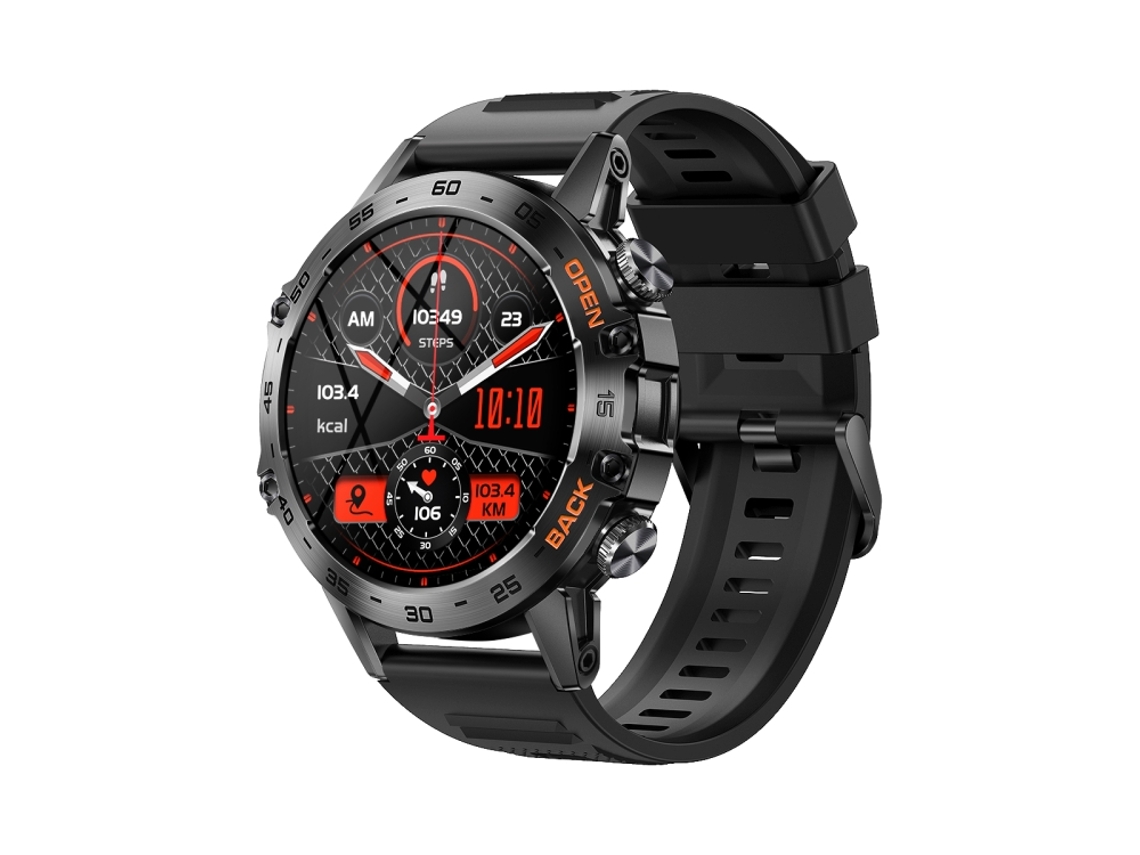 (preto) Smartwatch Com Tela Quadrada Ips De 1,39 Polegadas E Suporte Para Chamadas Bluetooth.