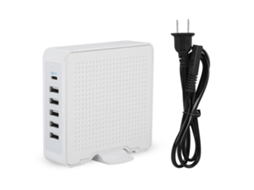 Carregador EOOCOO (6 Portas Usb Type c 10a Carregamento Rápido)