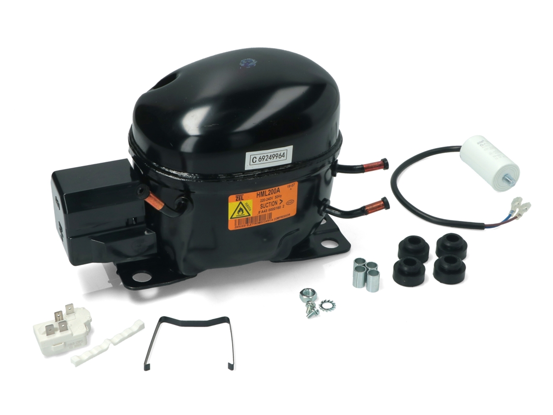 Compressor Zel Hml200a R600a Lbp 12,0cc para Frigorífico/congelador Cmp688ac