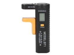 Tester de Bateria Digital Lcd com Display para Baterias Aa Aaa C D 9v, Detector de Voltagem 1.2v 5.0v