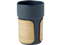Copo de 340ml com capa de bambu "fika"