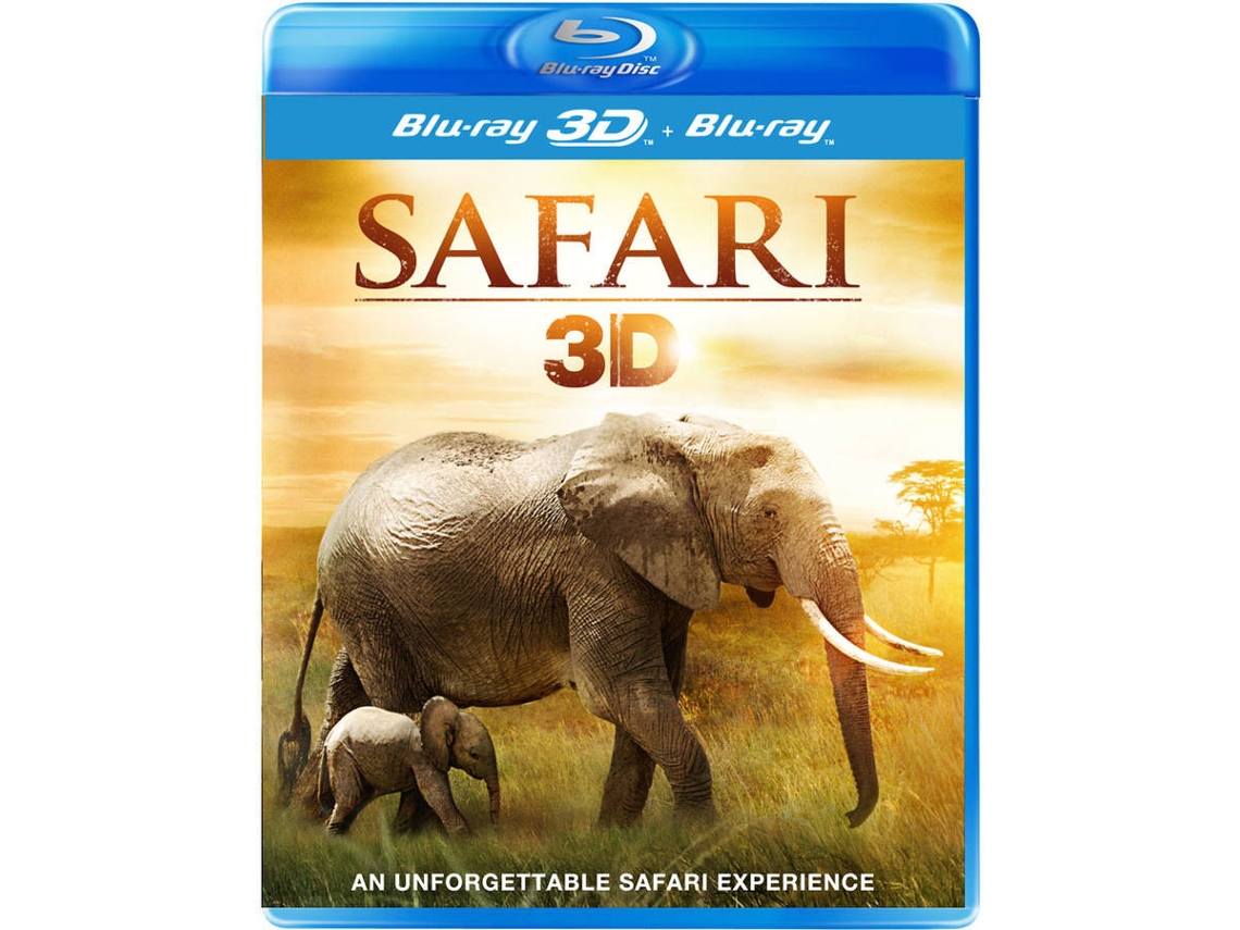 Blu-Ray 3D Safari Inglês