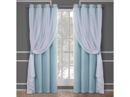 Conjunto de 2 Cortinas com Grommets 52x84" Nova LINE