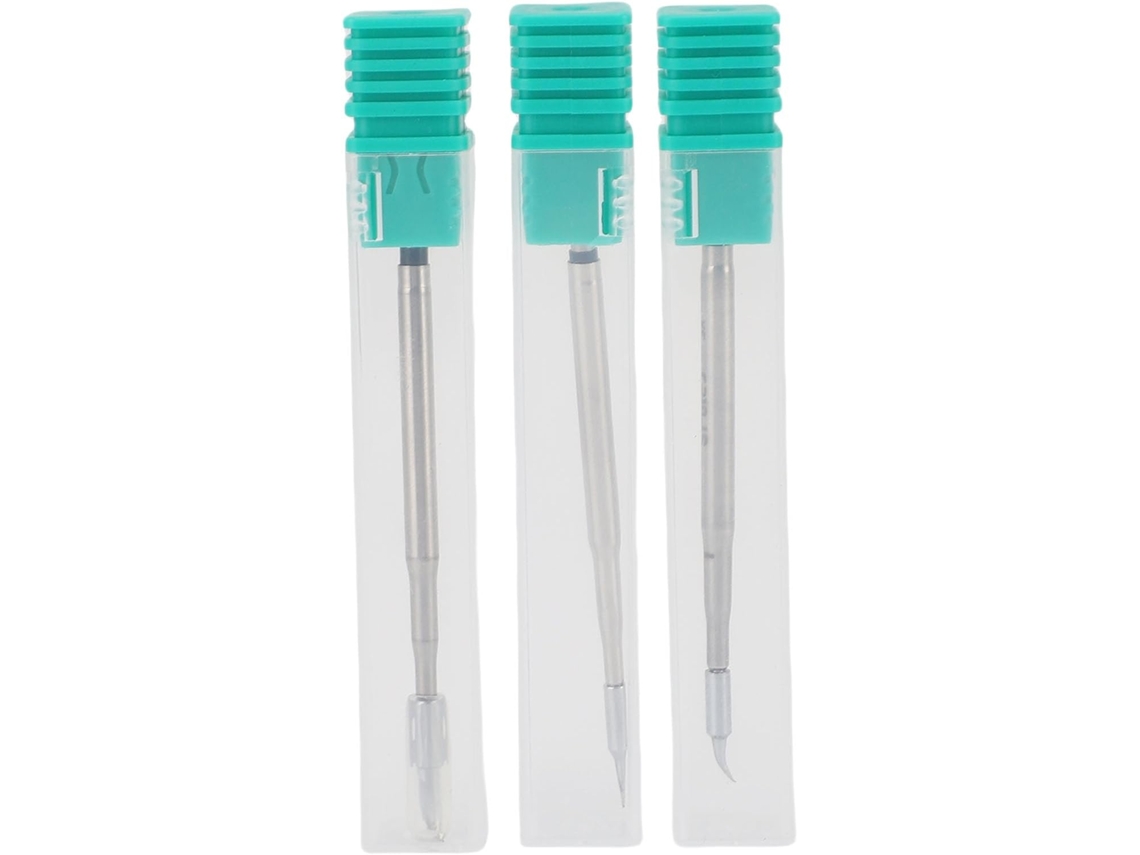 Pontas de solda SFUSHOS, aço inox, 3 peças