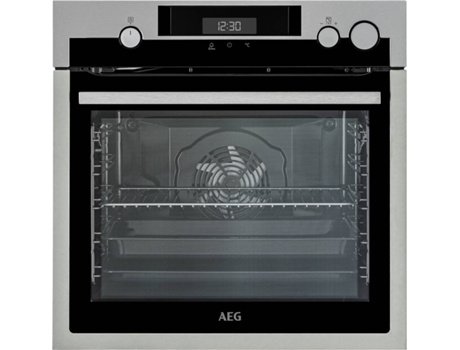 Forno a Vapor AEG Steamcrisp BSE577321M (72 L - 59.6 cm - Pirolítico - Inox)