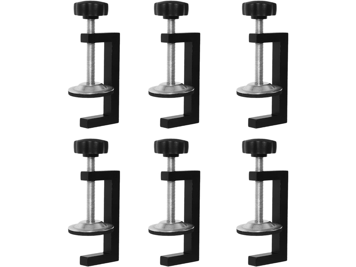 Conjunto de 6 Grampos para Móveis, Ideais para Marcenaria, Carpintaria e Construção Fixação Segura. SFUSHOS