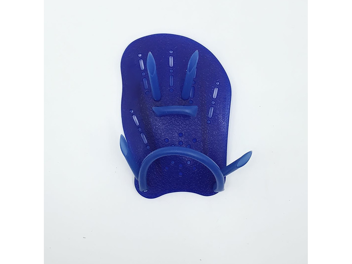 Pás de Natação com Cintos Ajustáveis Azul M para Crianças e Adultos