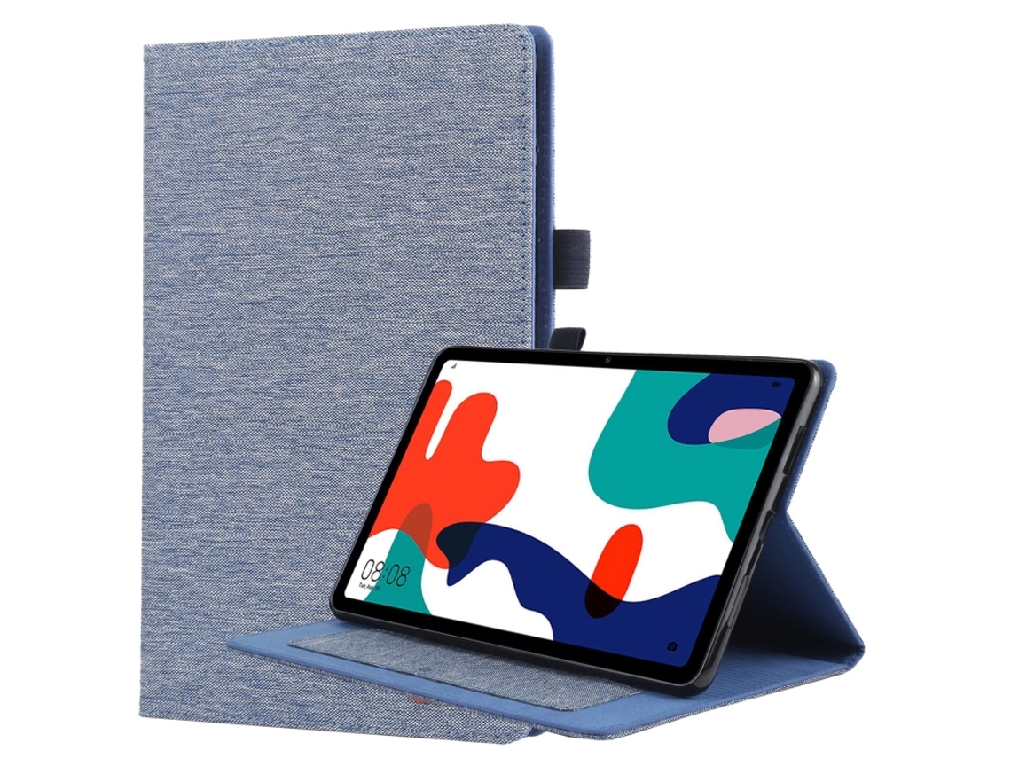 Capa‑flip Horizontal Tpu+tecido‑pu Halinuia Com Porta‑cartão Identificador Para Huawei Matepad 10.4