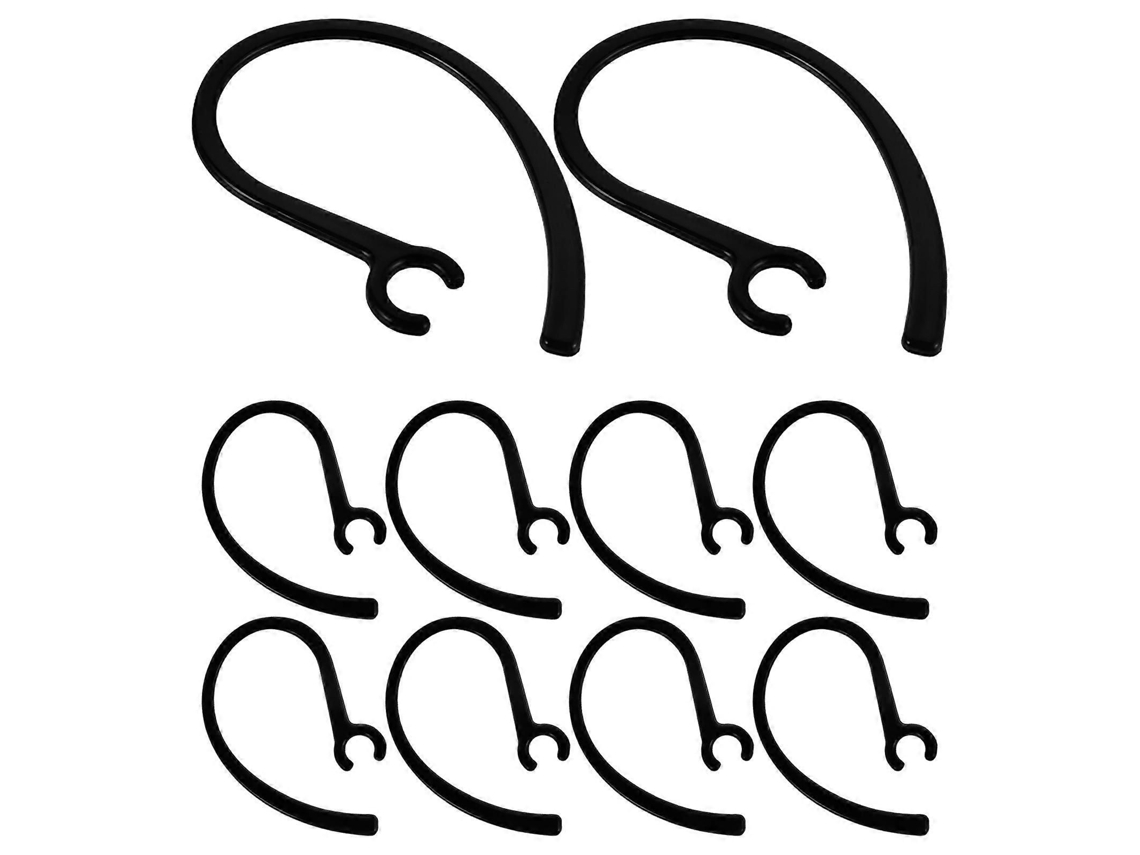 Gancho de Orelha Silicone Macio Antiderrapante, Pontas para Fones Ouvido Esportivos Atividades Ao Ar Livr E, 10 Peças GOKOCO
