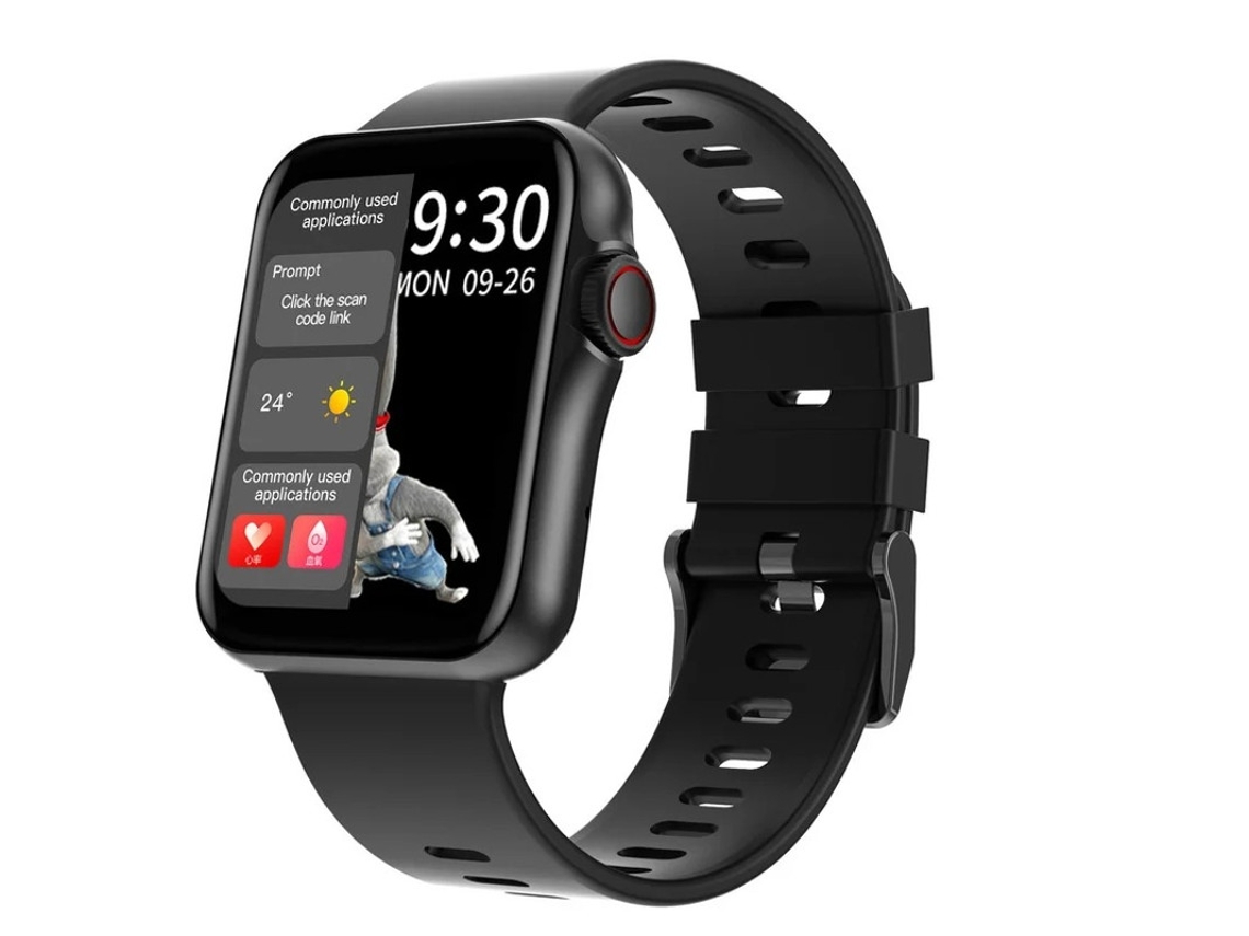 Smartwatches 1.7 Cardiofrequencímetro Nero Yizhood