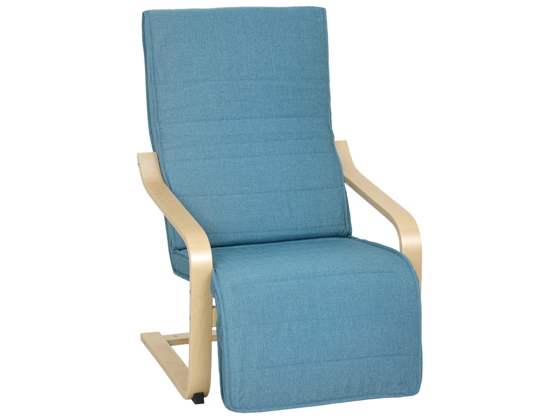Poltrona Relax com Apoio Ajustável Tecido VOLTEDGE
