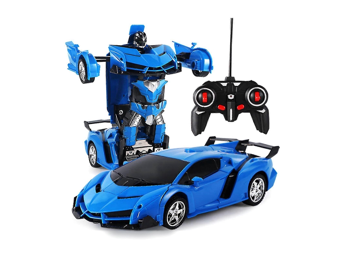 Carro Transformador De Brinquedo Com Controle Remoto E Carro Antiqueda Para O Dia Dos Namorados Aquaforge (fmy)