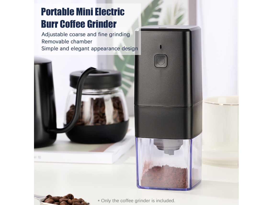 Moedor Elétrico de Café LAXISCREED Portátil Ajustável