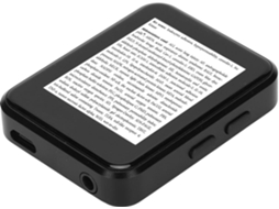 Leitor Mp3/Mp4 Bluetooth YIZHOOD X1 1.8Inch E-Books 16G Tf Card Preto