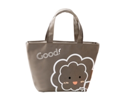 Bolsa de almoço portátil de PVC com estampa de desenho animado de grande capacidade Aquaforge