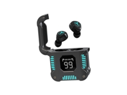 Auriculares Bluetooth Sem Fio Vento Mecânico Nos Jogos de Ouvido com Redução de Ruído Esportivo de Baixa Latência
