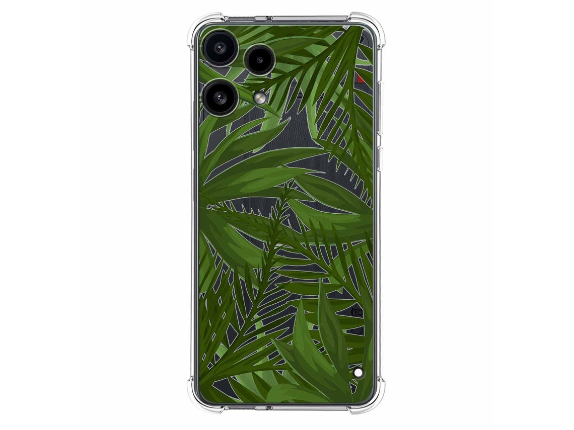 Capa Tumundosmartphone Transparente De Silicone À Prova De Choque Para Nothing Phone 3a Lite 5g Com Estampa De Desenho Animado Da Selva