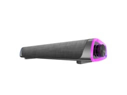 Soundbar Surround 4D Luz Rgb Subwoofer Home Theater
