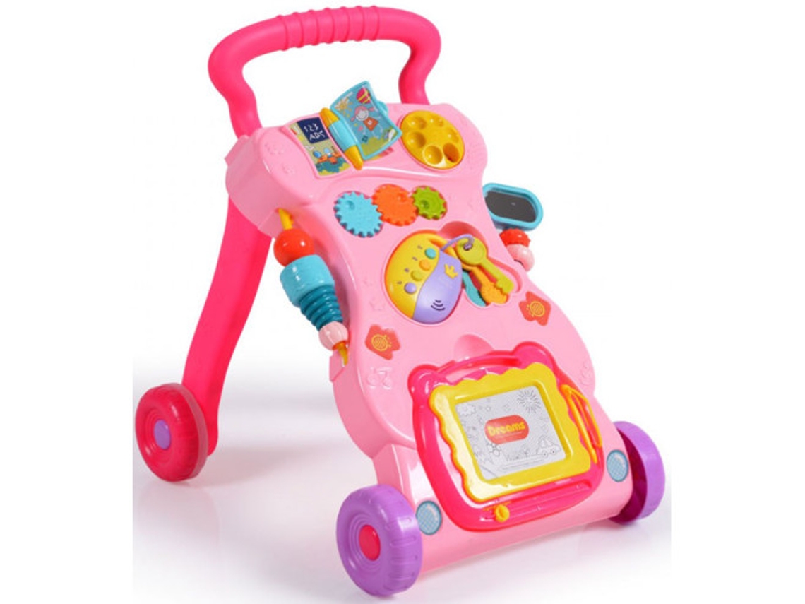 Andador MONI Primeiros Passos Dreams Pink (Idade Mínima Recomendada: 6 meses)