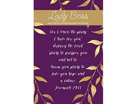 Livro Lady Boss Planner Motivate Entrepreneur Planner De Servola Frazier (inglês)