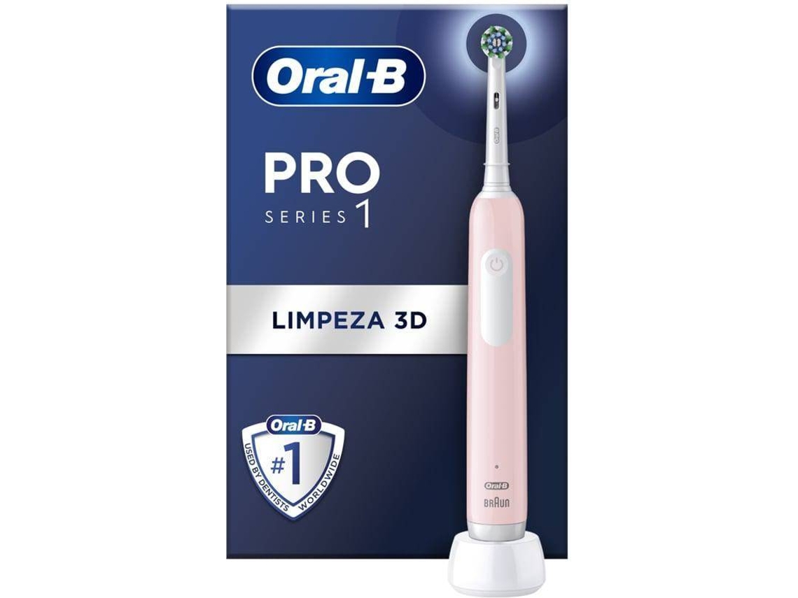 Escova Dentes Elétrica ORAL-B Pro Series 1 Rosa (Outlet Caixa Aberta - 1 Unidade)