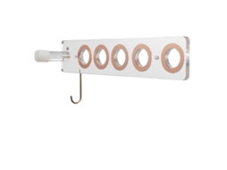 Suporte para Secador de Cabelo, Mesa Prateleira Transparente Cabe Lo no Banheiro GOKOCO