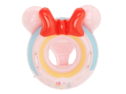 Boia De Piscina Inflável Para Bebês, Desenho Animado, Boia De Natação, Acessórios De Piscina Para Meninos E Meninas, Rosa -aquaforge