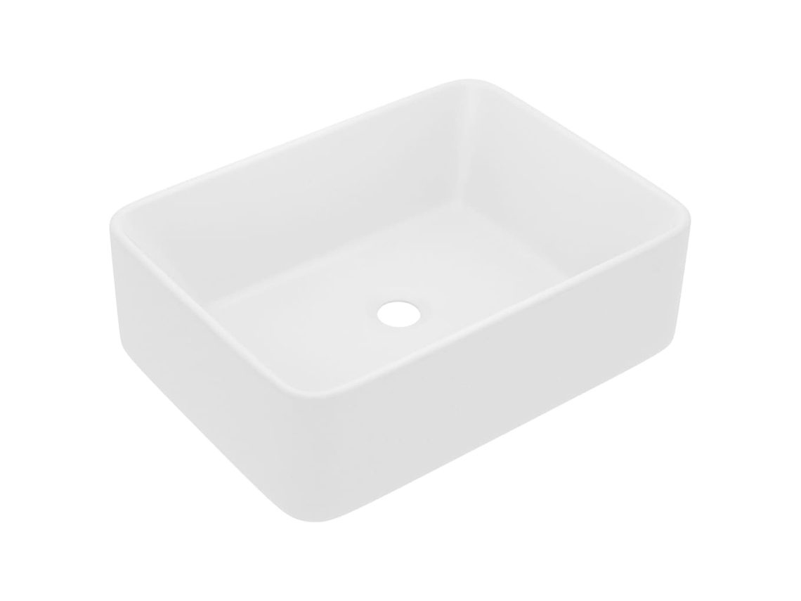 Lavatório Luxuoso Vidaxl Branco Cerâmica (41 X 30 X 12 Cm)