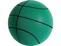 Balón de Baloncesto Silencioso de Espuma para Treinamento Interno, Resistente a Impactos, Cor Verde S/MARCA