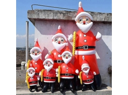 Omni muñeco Inflável de Papai Noel para Jardim Decoração de Natal Festa Material Pvc Tamanho 43 110cm 43 Cm