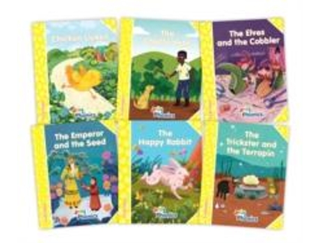 Livro Jolly Phonics Folktales Yellow Readers Complete Set de Emily Guille-Marrett (Inglês)