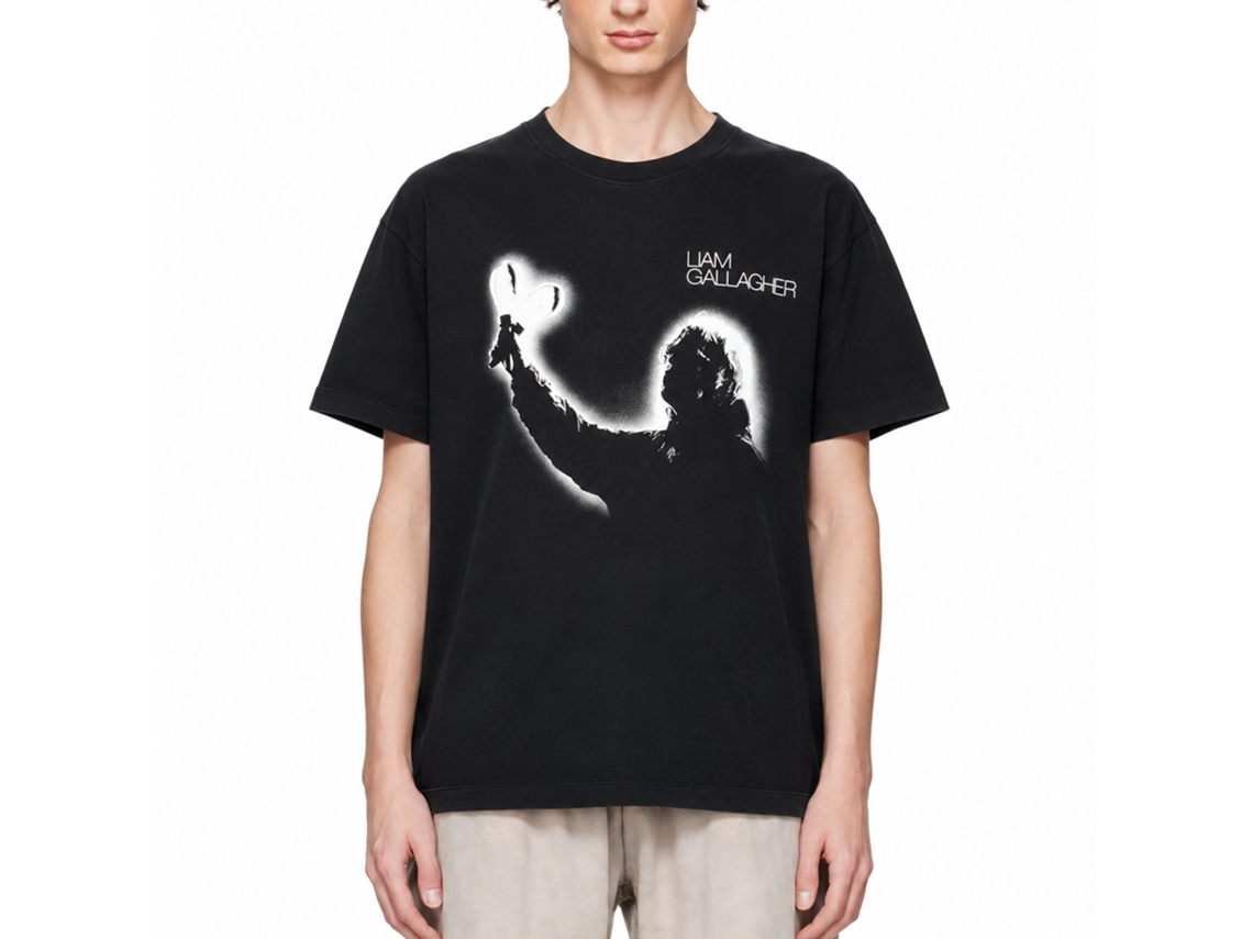 Liam Gallagher Everything's Electric T-shirt Classic Unisex Adults Size:m