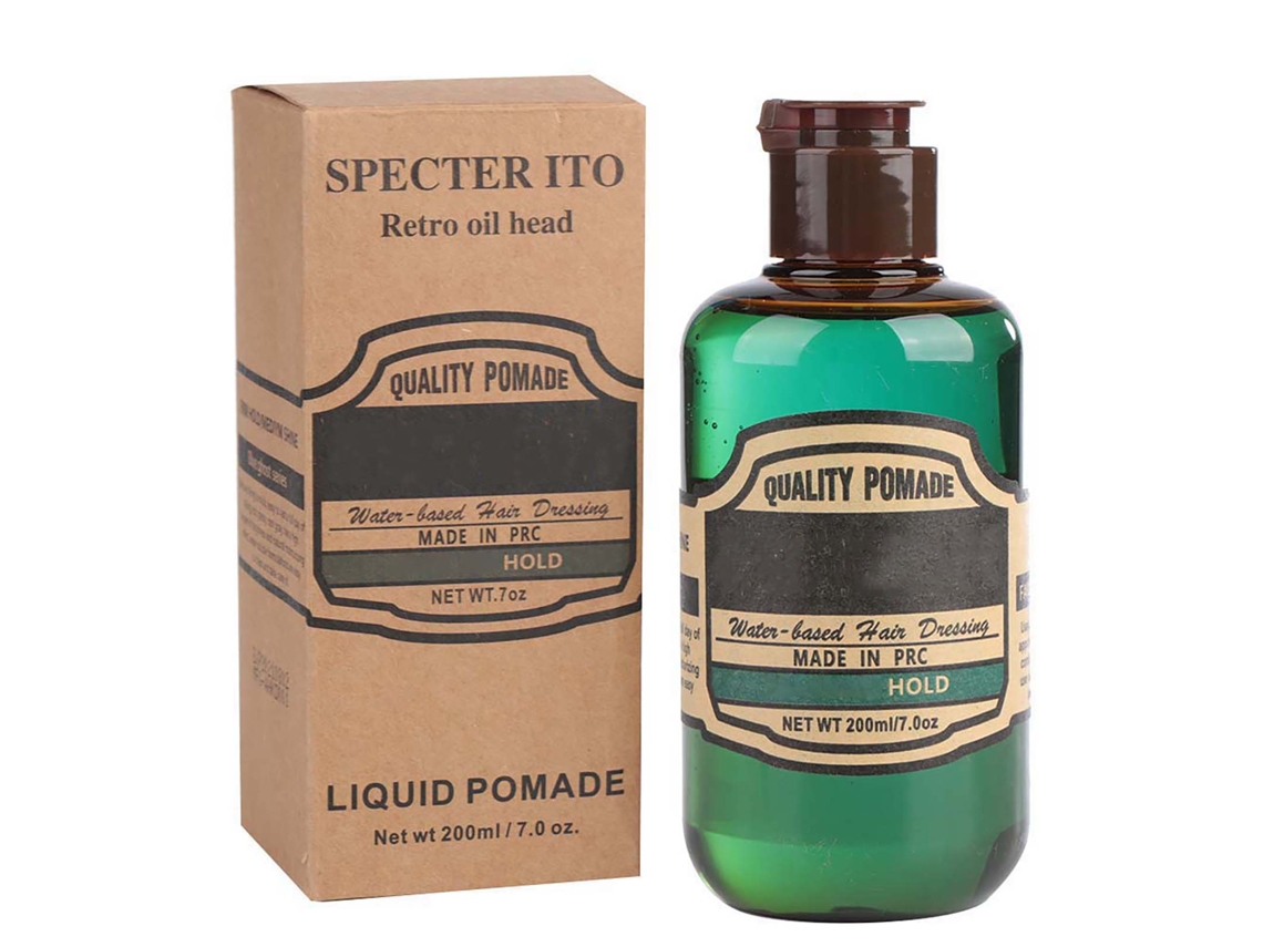 Gel Pomada Forte 200ml Para Penteados Duradouros, Modelagem De Cabelo Com Fixação Forte E Fácil De Lavar