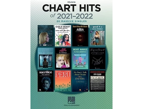 Livro CHART HITS OF 20212022 UKULELE de Unknown e Unknown (Inglês)