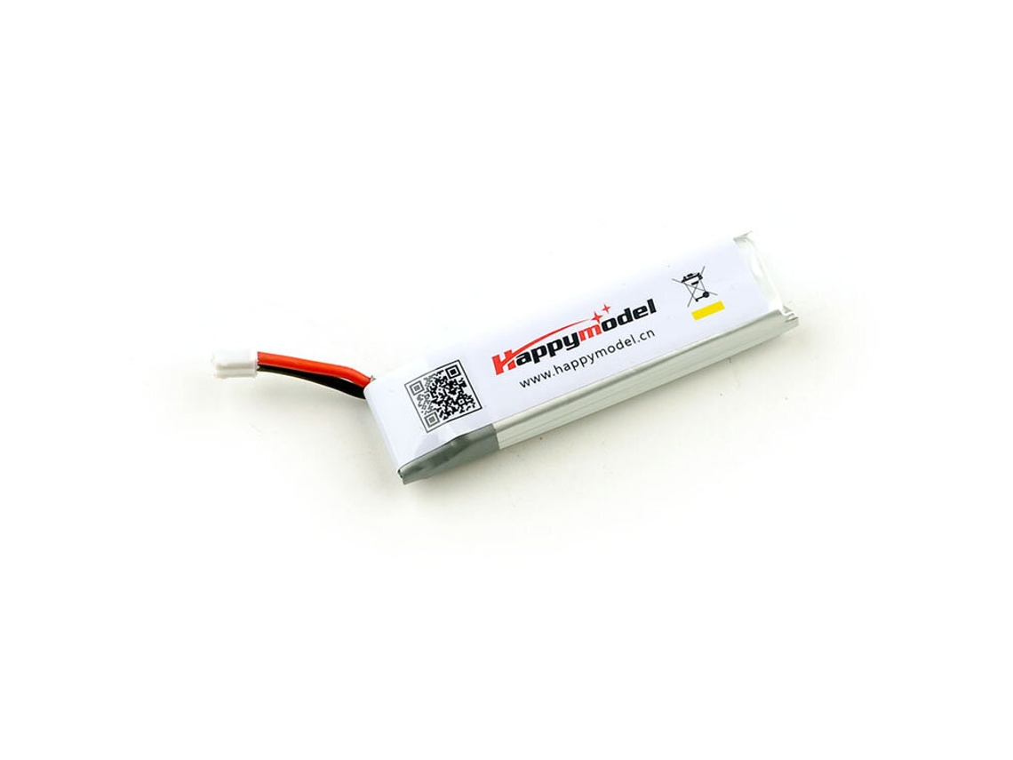 3 Unidades Happymodel Moblite7 Peça de Substituição Bateria Lipo Lihv 1s 3.8v 650mah 30c Conector Ph2.0 para Drone de Corrida Fpv Rc MDUG