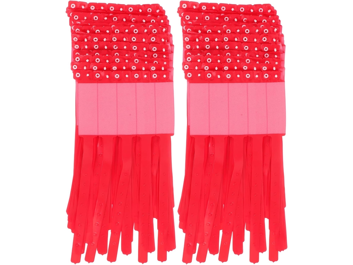 Pulseiras Valiclud Secure Fit, ideais para uso hospitalar, para pacientes, pacote com 100 unidades, pulseiras descartáveis.
