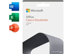 Microsoft Office Casa e Estudantes 2021 (Vitalício - Formato Digital)