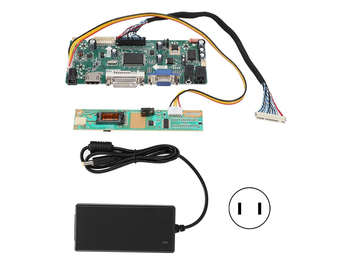Kit Placa Driver Lcd Hdmi Vga LAXISCREED