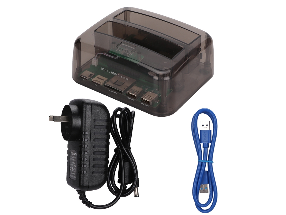 Adaptador Hub USB C 8 em 1 com HDMI, Ethernet e Leitor de Cartão AQUAFORGE