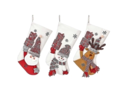 Meias De Natal, Meias Para Lareira, Meias De Pele Sintética Para Decorações Penduradas De Natal, Meias De Natal Olysi Shop