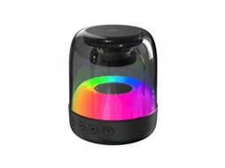 Alto Falante Bluetooth Portátil Sem Fio Estéreo Doméstico Pequeno Alto Falante De Chuveiro À Prova Dágua Com Luzes De Ritmo Coloridas Ad Yizhood