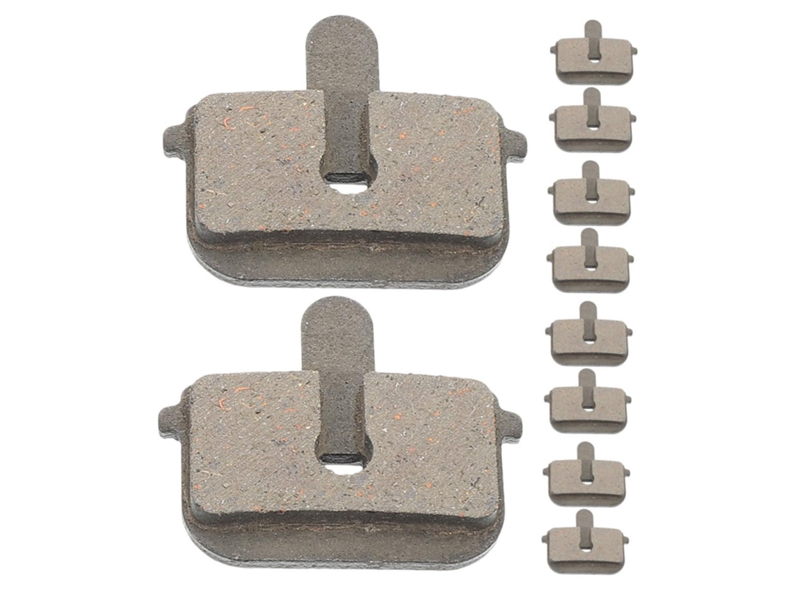 Conjunto Com 5 Pares De Pastilhas De Freio A Disco Elétricas E Semimetálicas, Compatíveis Com Diversas Bicicletas De Montanha.