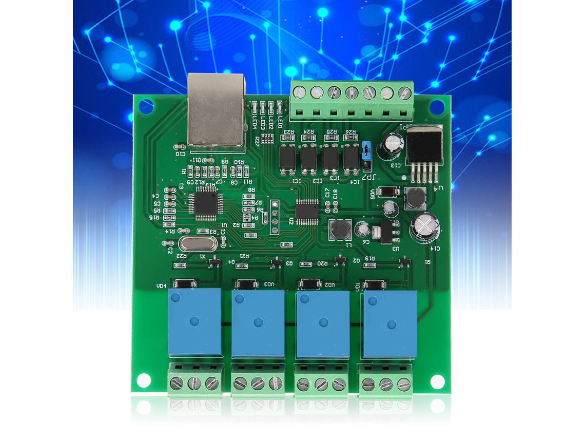 Rele De Rede 12v (gatilho De Baixo Nível, Memória Automática De Dados)