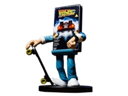 Numskull - Power Idolz - De Volta Para O Futuro - Marty Mcfly - Carregador De Telefone Sem Fio Com Base Luminosa - Carregamento Rápido 10w